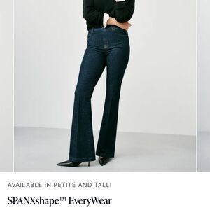 SPANX EveryWear Flare Jeans NWOT Size 1X TALL